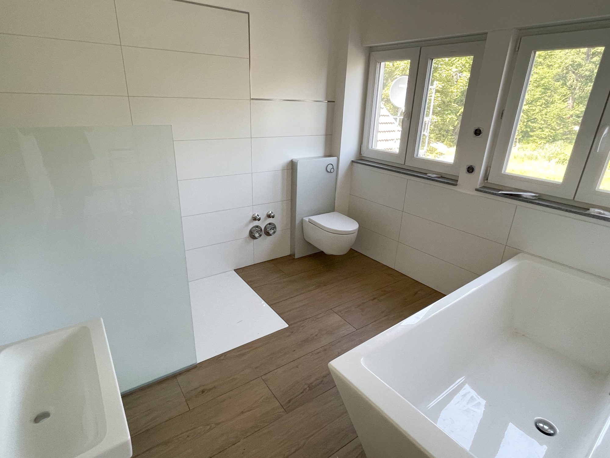 Traumwohnung Schlosspark Wächtersbach — Badezimmer