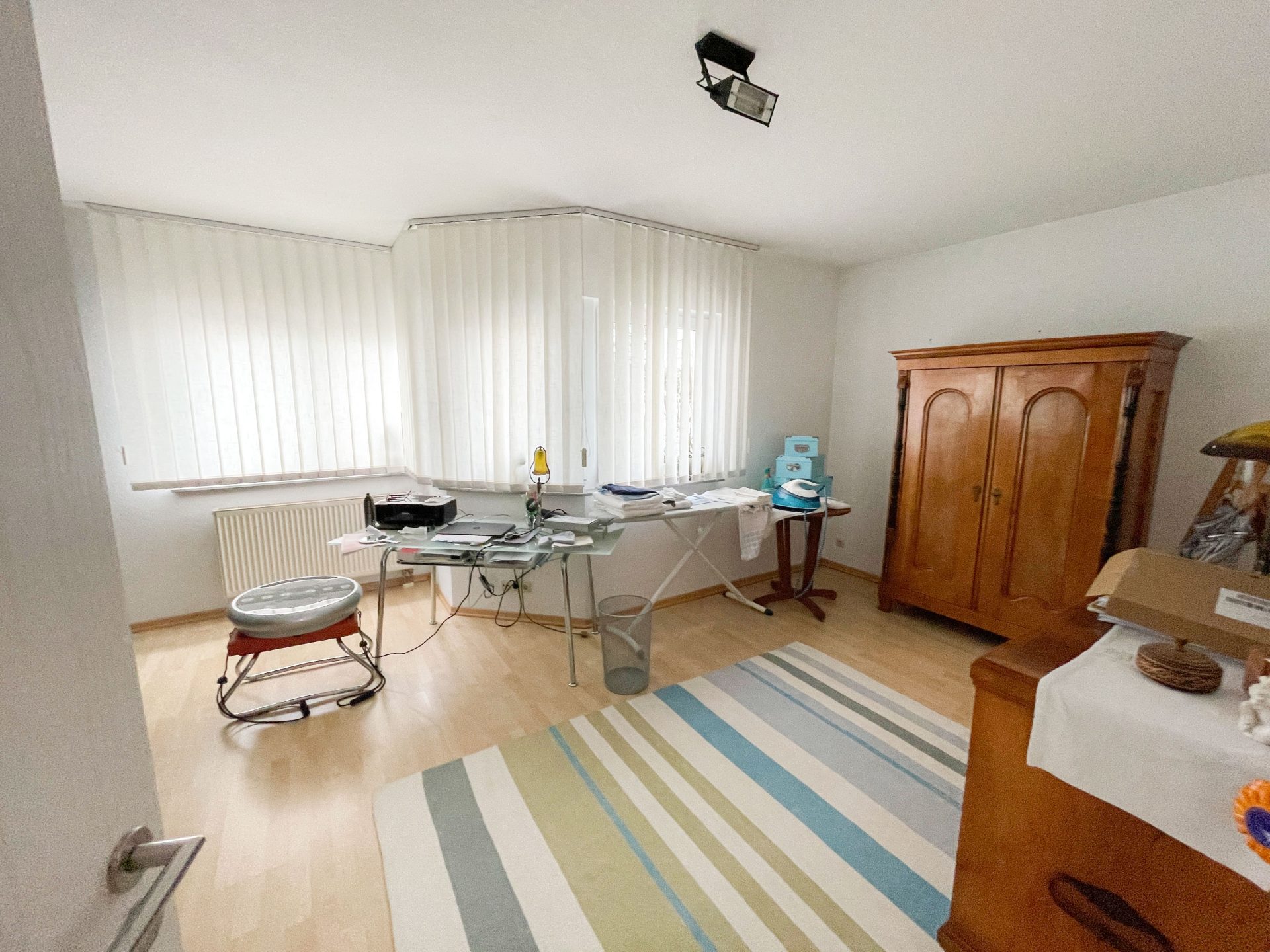 4-Zi.-Wohnung Wächtersbach — Balkon mit Talblick