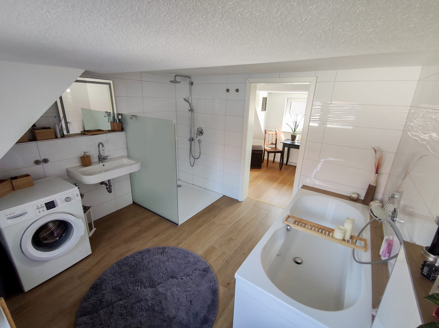 Maisonettewohnung Wächtersbach — Schlafzimmer